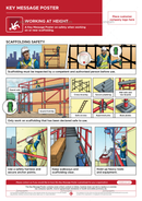 Working at Height | Key Message Poster