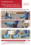 Grinder Safety | Key Message Poster