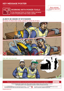 Grinder Safety | Key Message Poster