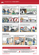 toolbox talk, road safety, visual health and safety