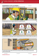 visual standard, lifting operations, lifting and rigging