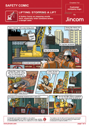 safety comic, lifting and rigging, lifting operations, safety cartoon