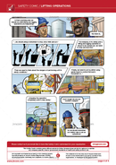 safety comic, lifting and rigging, lifting operations, safety cartoon