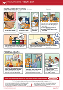 visual standard, health risks, prevent dust exposure