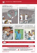 toolbox talk, health, disease prevention, silicosis, mining, 