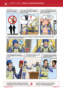 safety comic, health, substance abuse, alcohol testing, safety cartoon