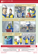 safety comic, PPE, personal protective equipment, safety cartoon