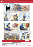 safety comic, PPE, personal protective equipment, Hindi