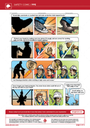 safety comic, PPE, personal protective equipment, safety cartoon
