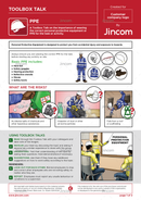 Construction Toolbox Talks package: 10 Topics + 1 free